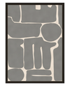 Abstrait Gris