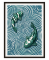 Double Carpe Turquoise