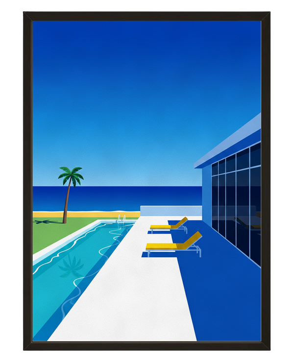 Villa Azur avec cadre