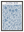 Mosaique Bleue avec cadre