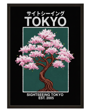 Tokyo Sakura avec cadre
