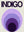 Indigo Vibrant sans cadre