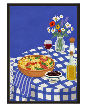 Pasta Party avec cadre