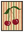Duo De Cerises avec cadre