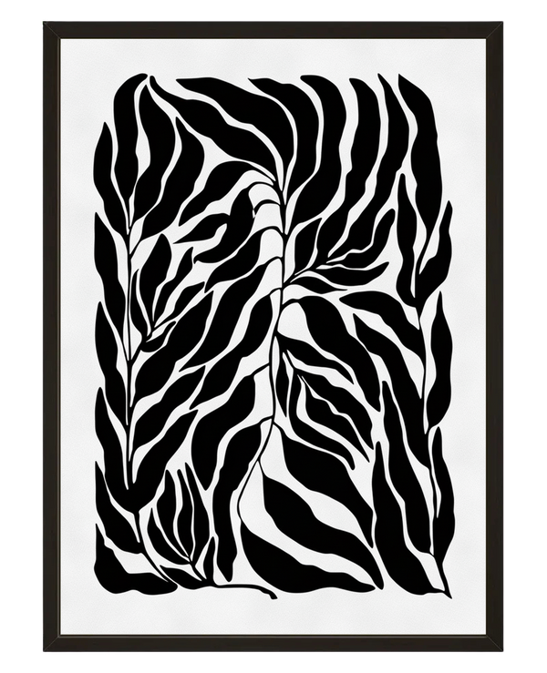 Zebre Vegetal avec cadre