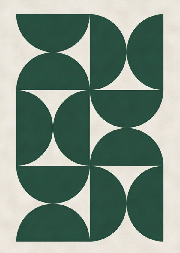 Composition Emeraude sans cadre