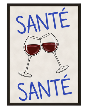 Sante avec cadre