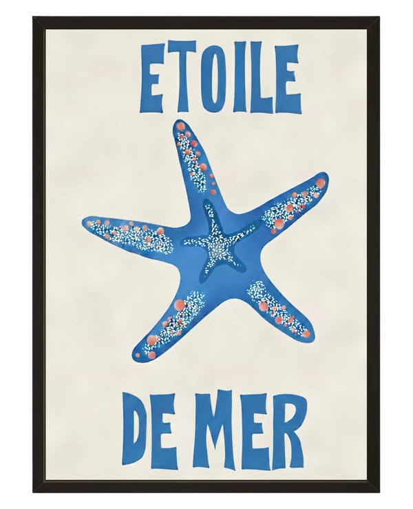 Etoile De Mer avec cadre