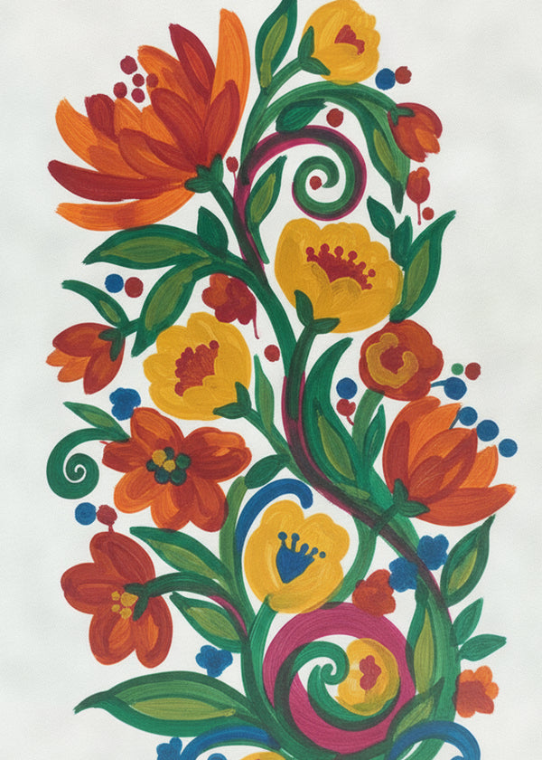 Flore Stylisee sans cadre
