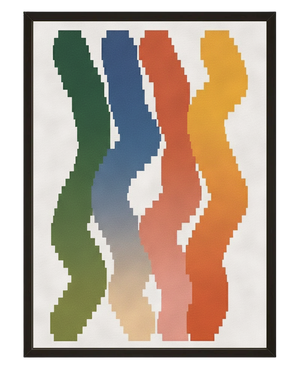 Sentiers Pixels avec cadre