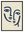 Les Deux Visages Bleus avec cadre