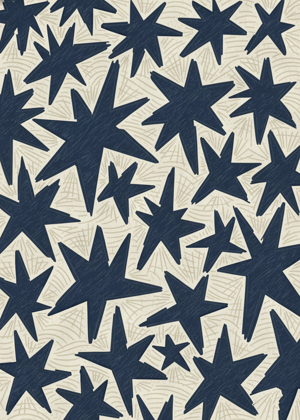 Etoiles Bleus sans cadre
