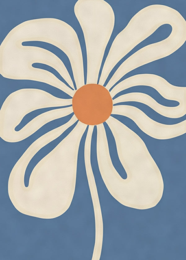 La Fleur Blanche sans cadre