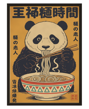 Panda Japonais avec cadre