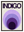 Indigo Vibrant avec cadre
