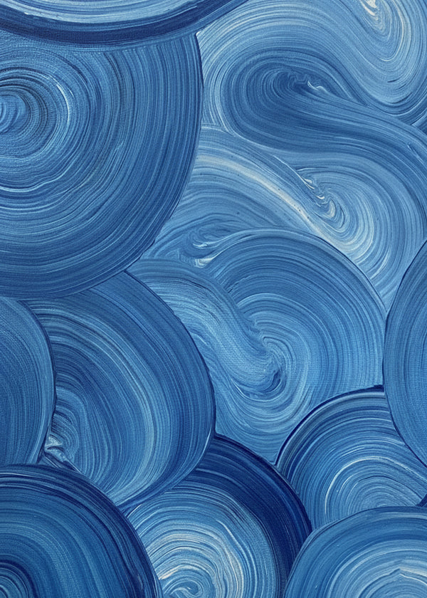 Pinceau Bleu sans cadre