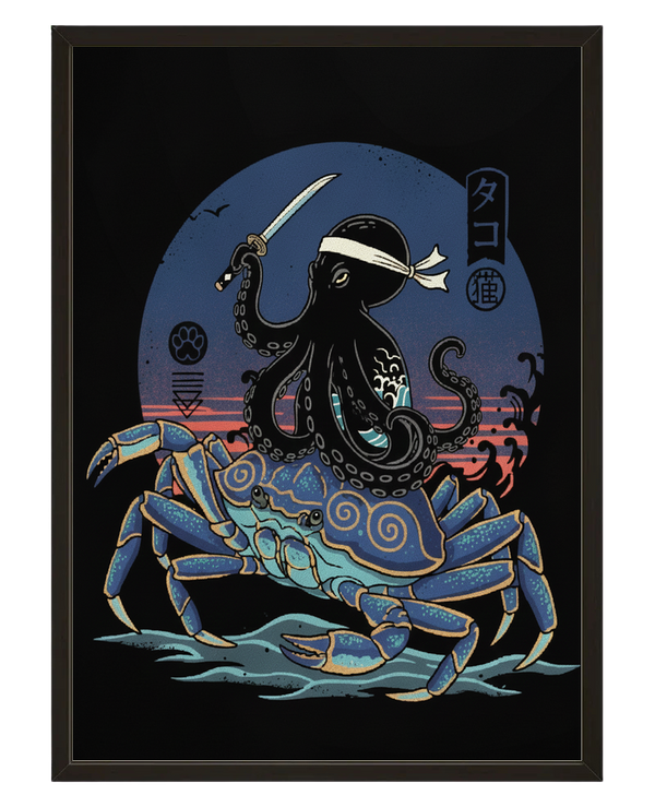 Le Pouple Le Crabe avec cadre