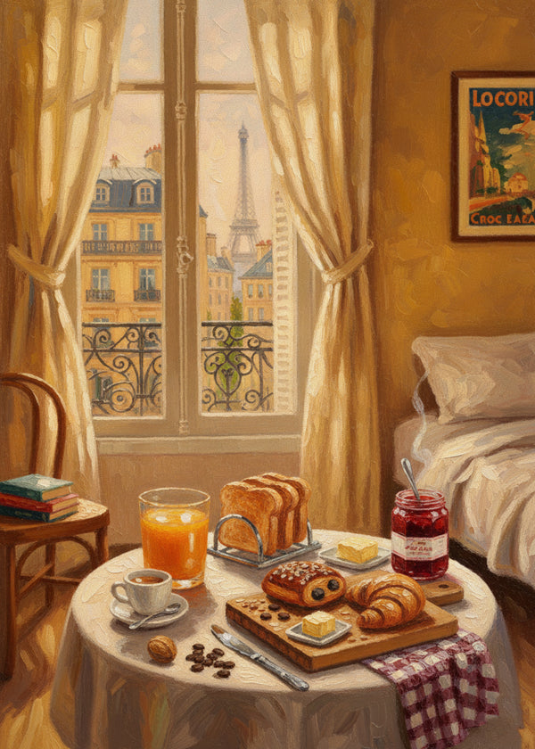 Matin A Paris sans cadre