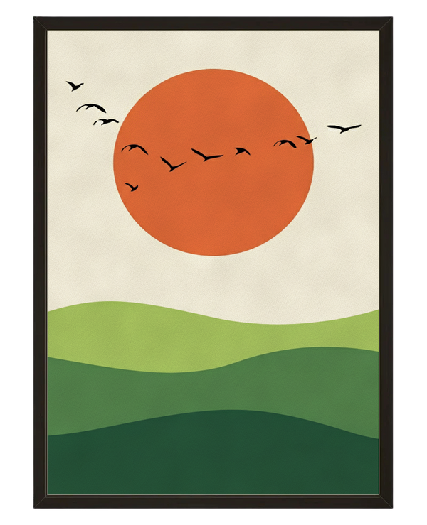 Envol Solaire avec cadre