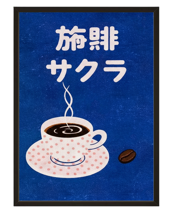 Sakura Coffee avec cadre