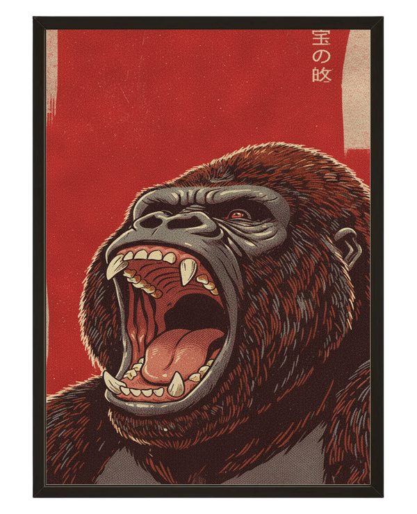 King Kong avec cadre