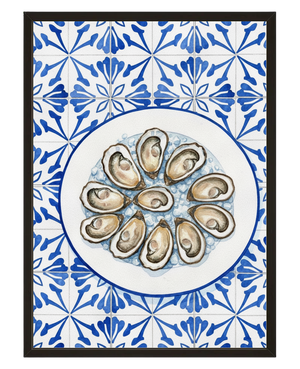 Huitres Azulejos avec cadre