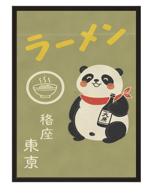 Le Panda Au Bar avec cadre