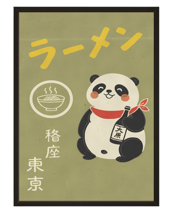 Le Panda Au Bar avec cadre