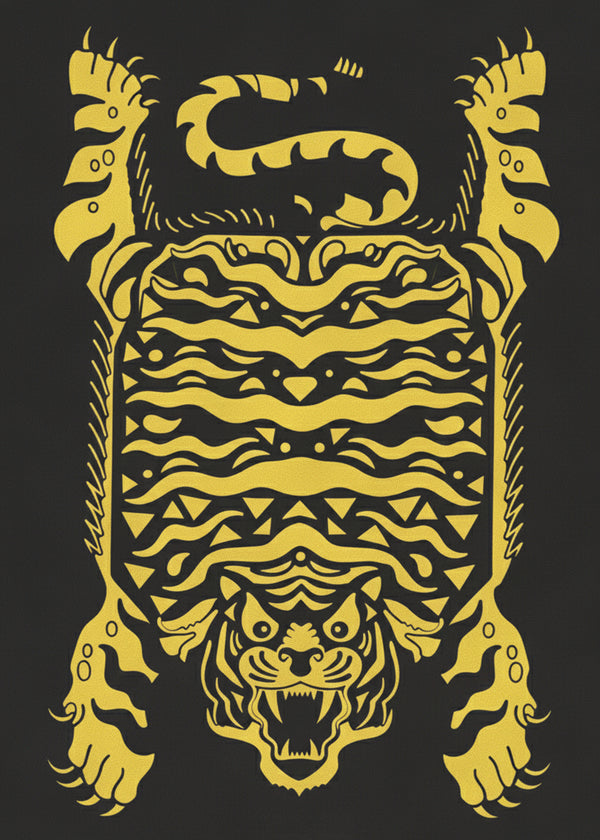 Tapis Tigre sans cadre