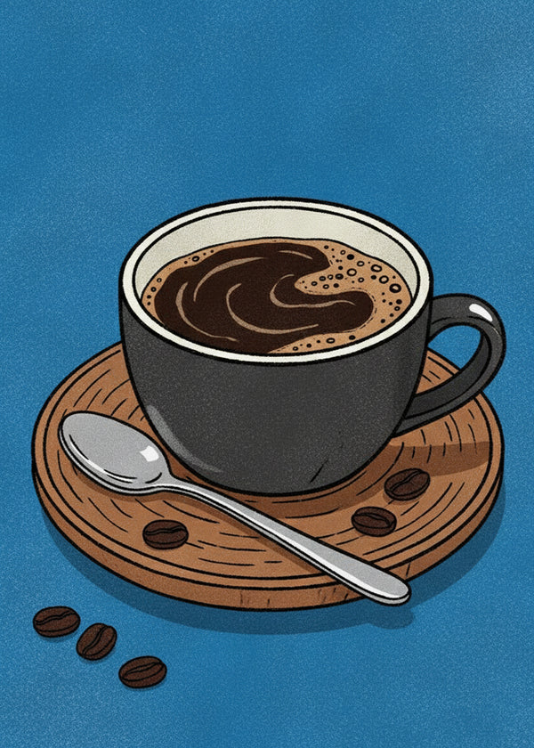 Cafeine Matinale sans cadre