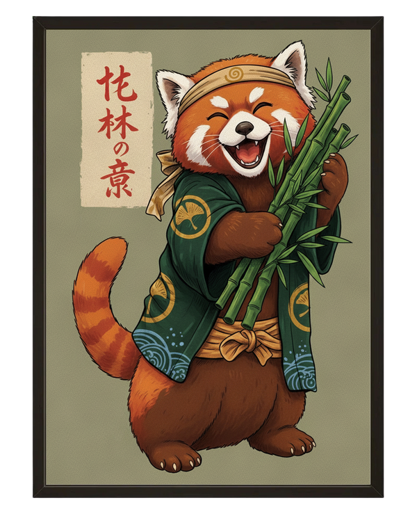 L Animal Japonais avec cadre