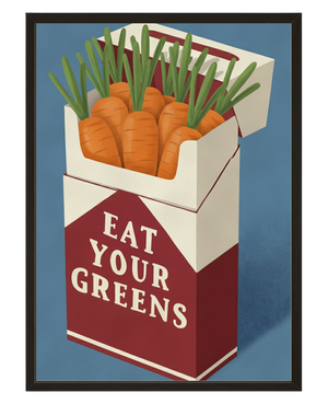 Carottes Pop avec cadre