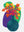Bouquet Eclatant sans cadre