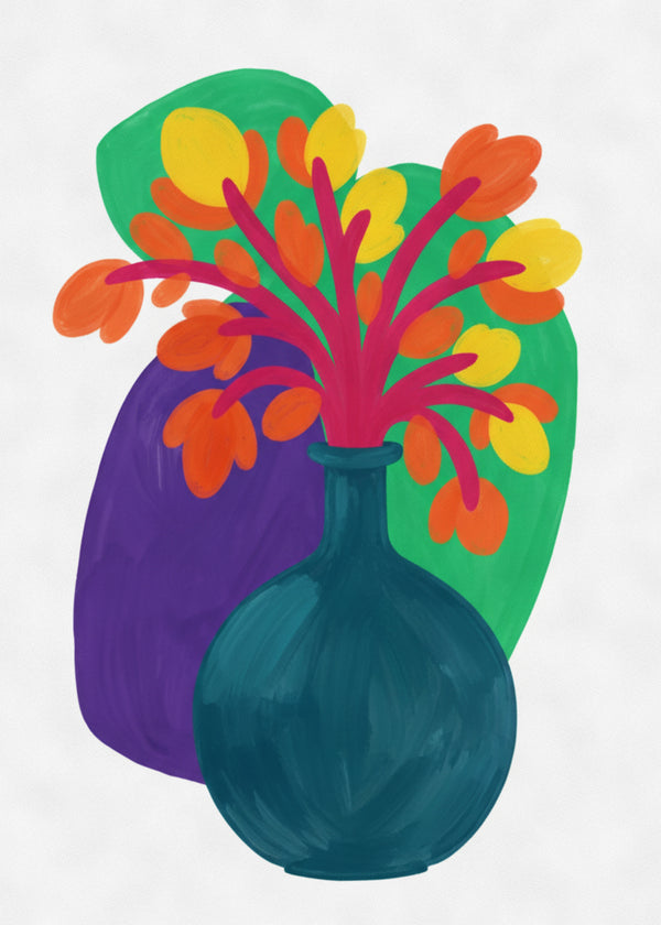 Bouquet Eclatant sans cadre