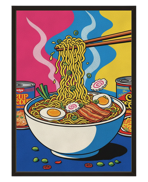 Noodle Wave avec cadre