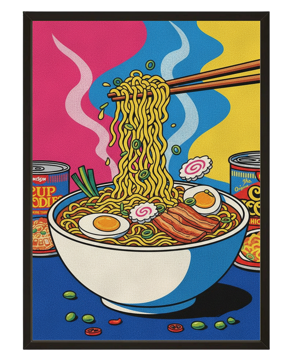 Noodle Wave avec cadre