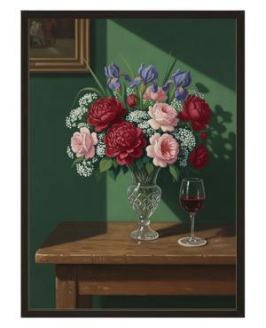 Bouquet Classique avec cadre