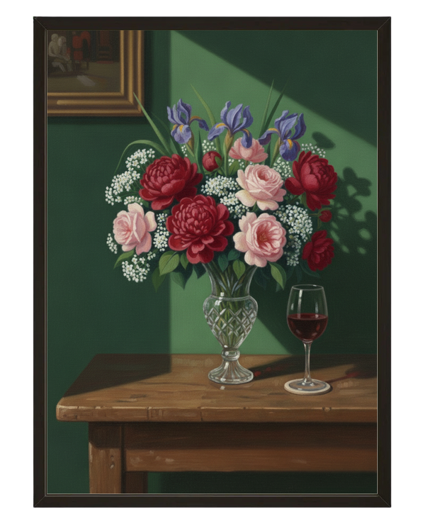 Bouquet Classique avec cadre