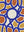 Petales Terracotta sans cadre