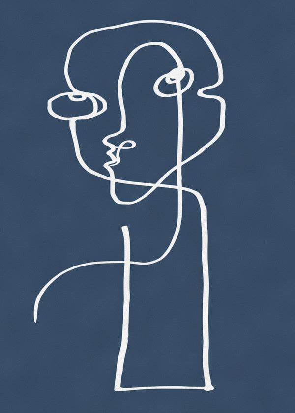 Le Visage Blanc sans cadre