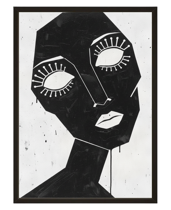 Le Visage Coulant avec cadre