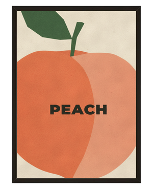 Peach Bold avec cadre