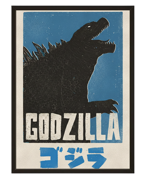 Godzilla avec cadre