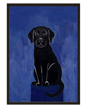 Chien Fidele avec cadre