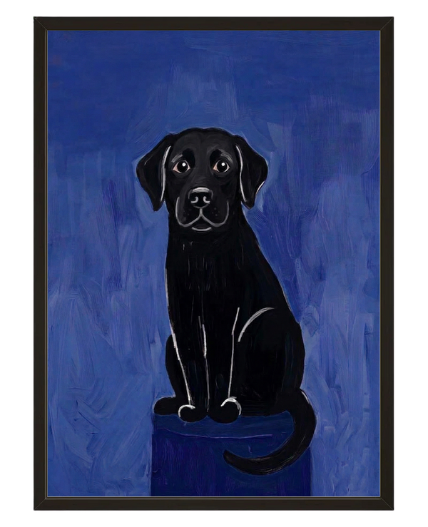 Chien Fidele avec cadre