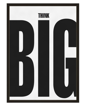 Think Big avec cadre