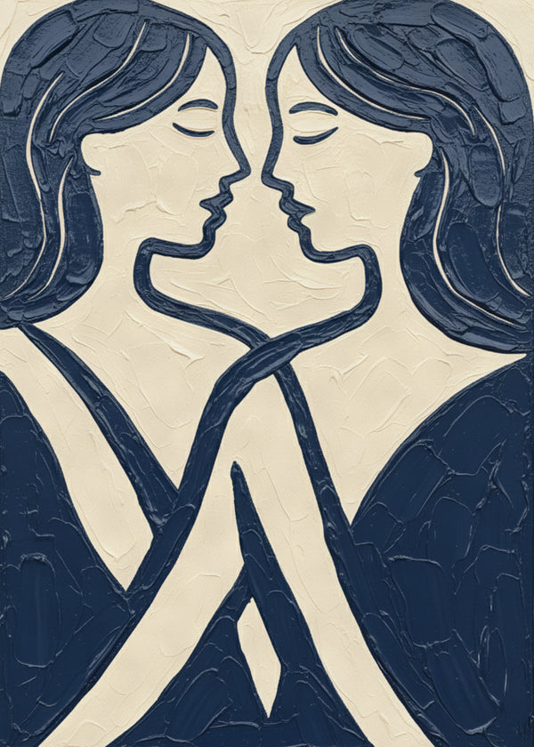 Les Deux Femmes sans cadre