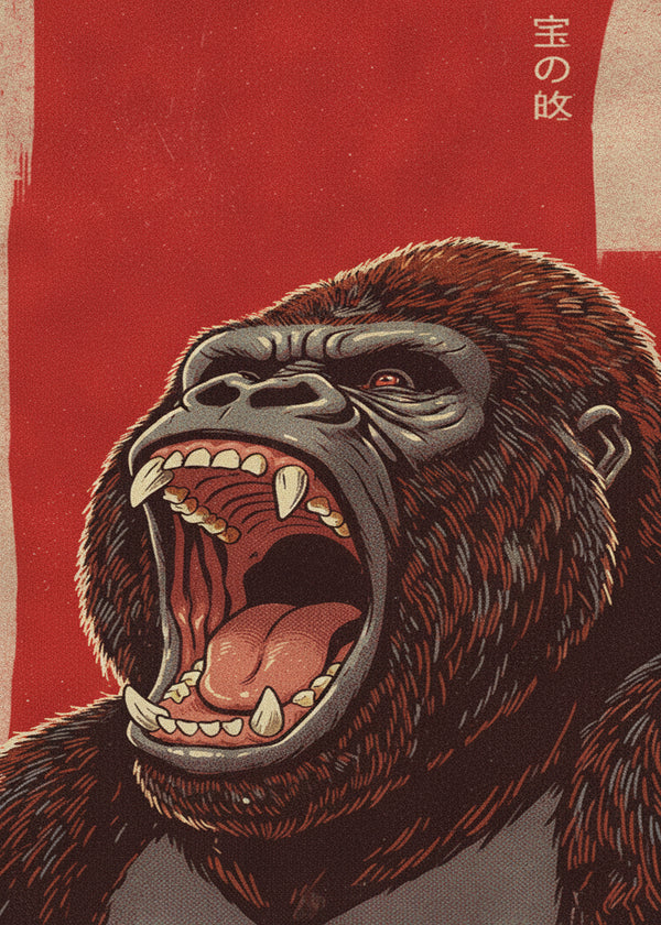 King Kong sans cadre