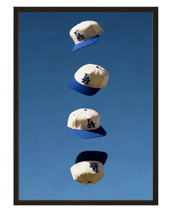 Casquette La avec cadre