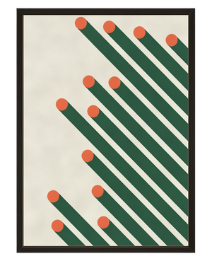 Chute Diagonale avec cadre